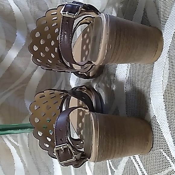 Barbara Barbieri Leather Sandals Woman Size 6.5 - Picture 3 of 11